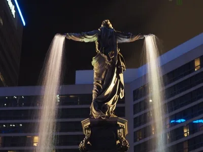 Night in Cincinnati photograph 2